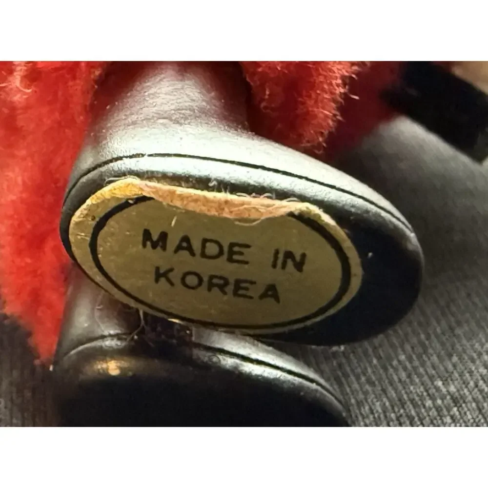 Vintage Made In Korea Santa Claus Ornament - 5 Inches